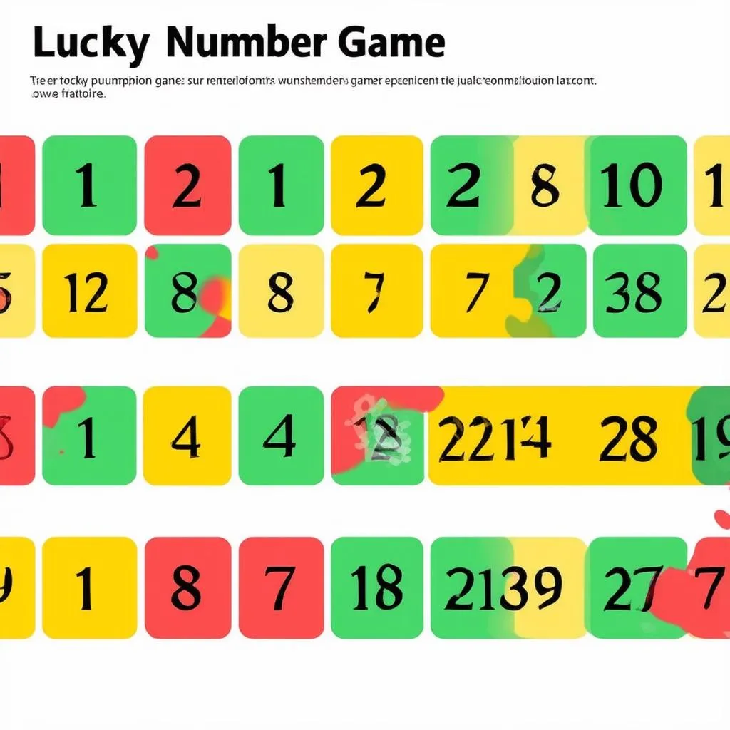 Thiết kế trò chơi Lucky Number trên Powerpoint 1