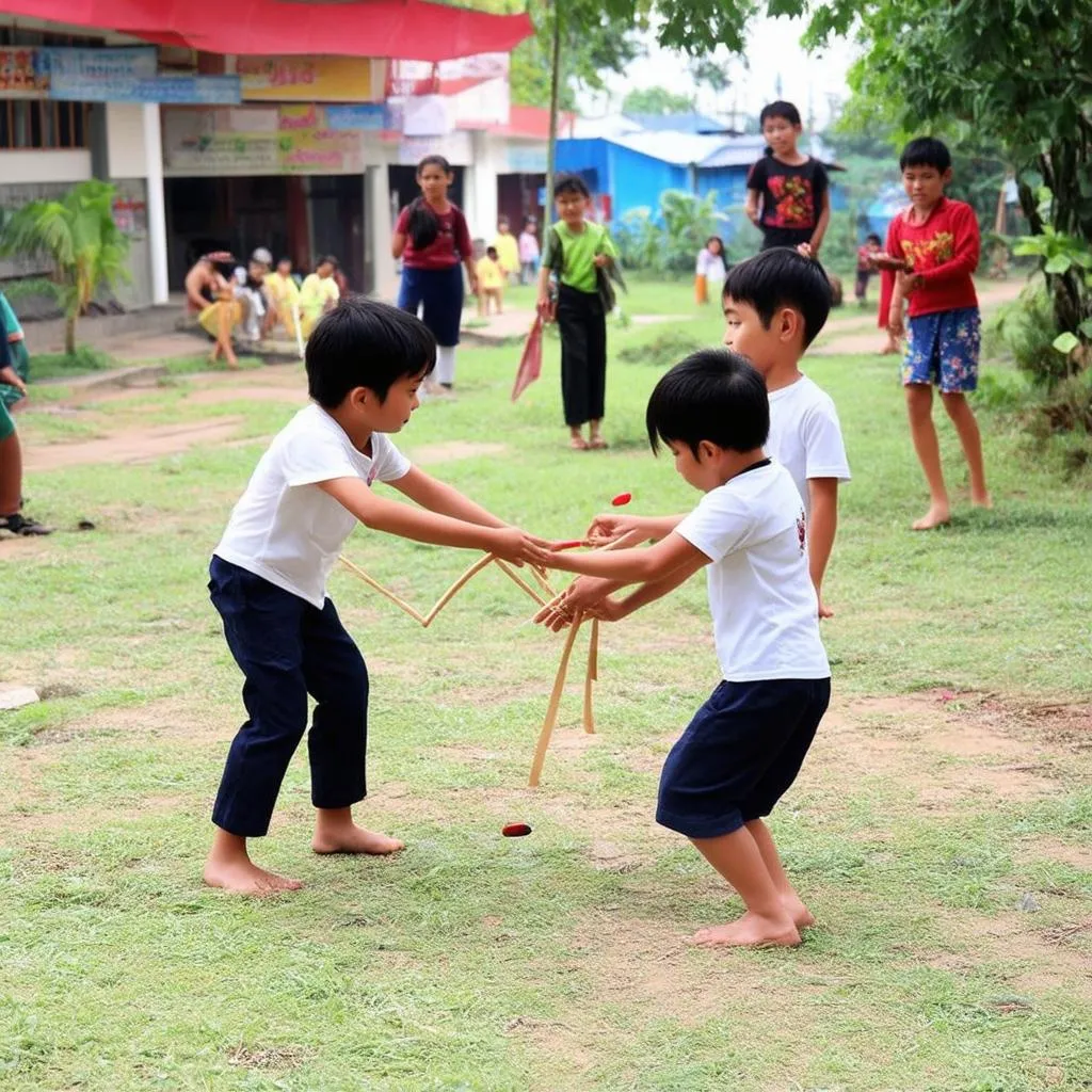 trò chơi nu na nu nống