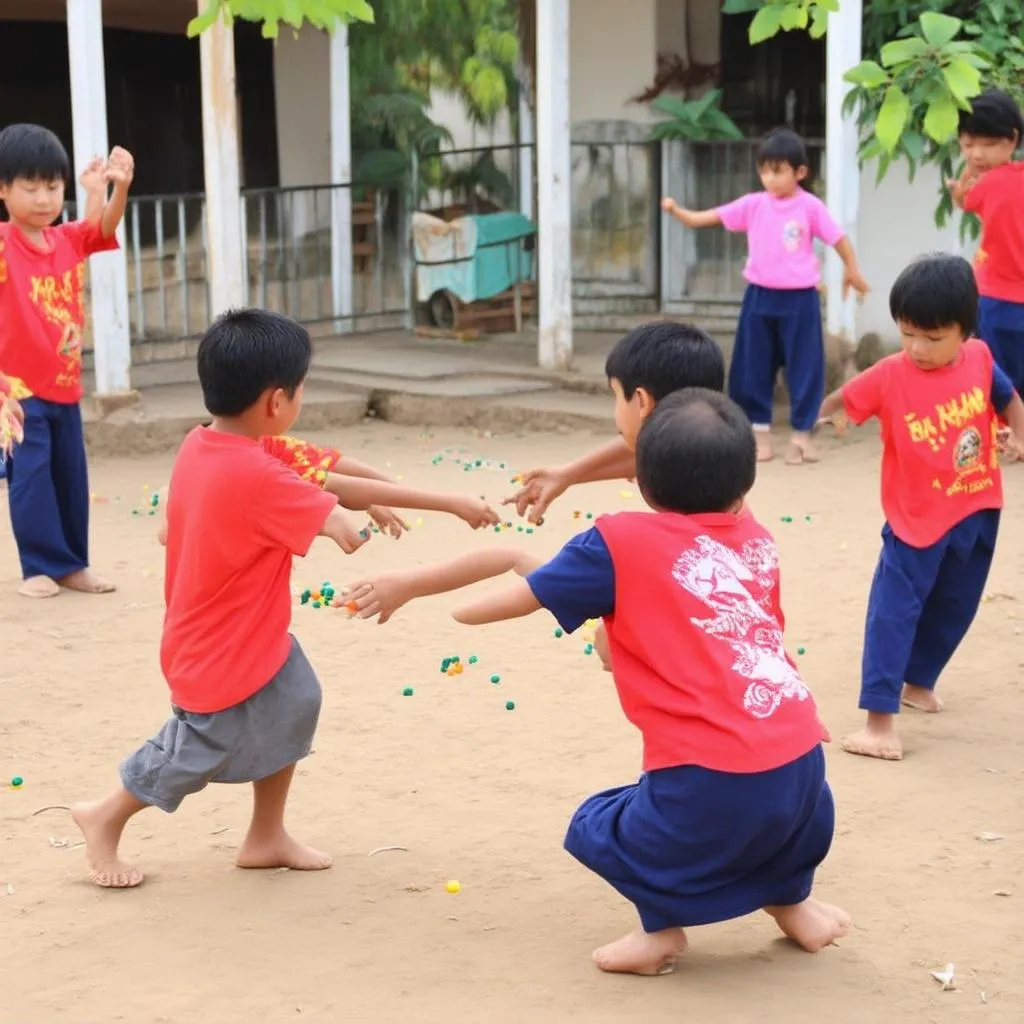 Trò Chơi Ô Ăn Quan