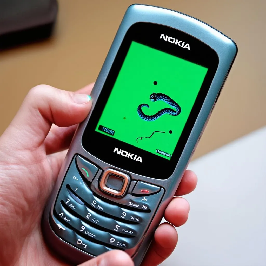 Trò chơi rắn bò trên điện thoại Nokia