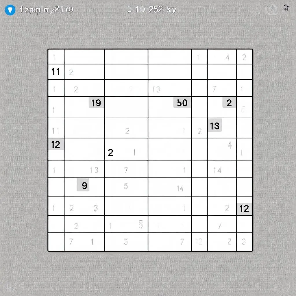 trò chơi sudoku