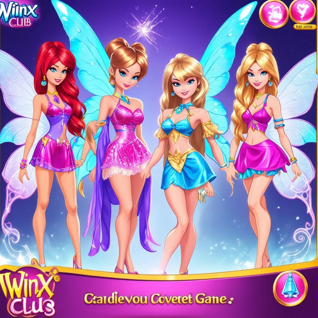 Trò chơi thời trang Winx