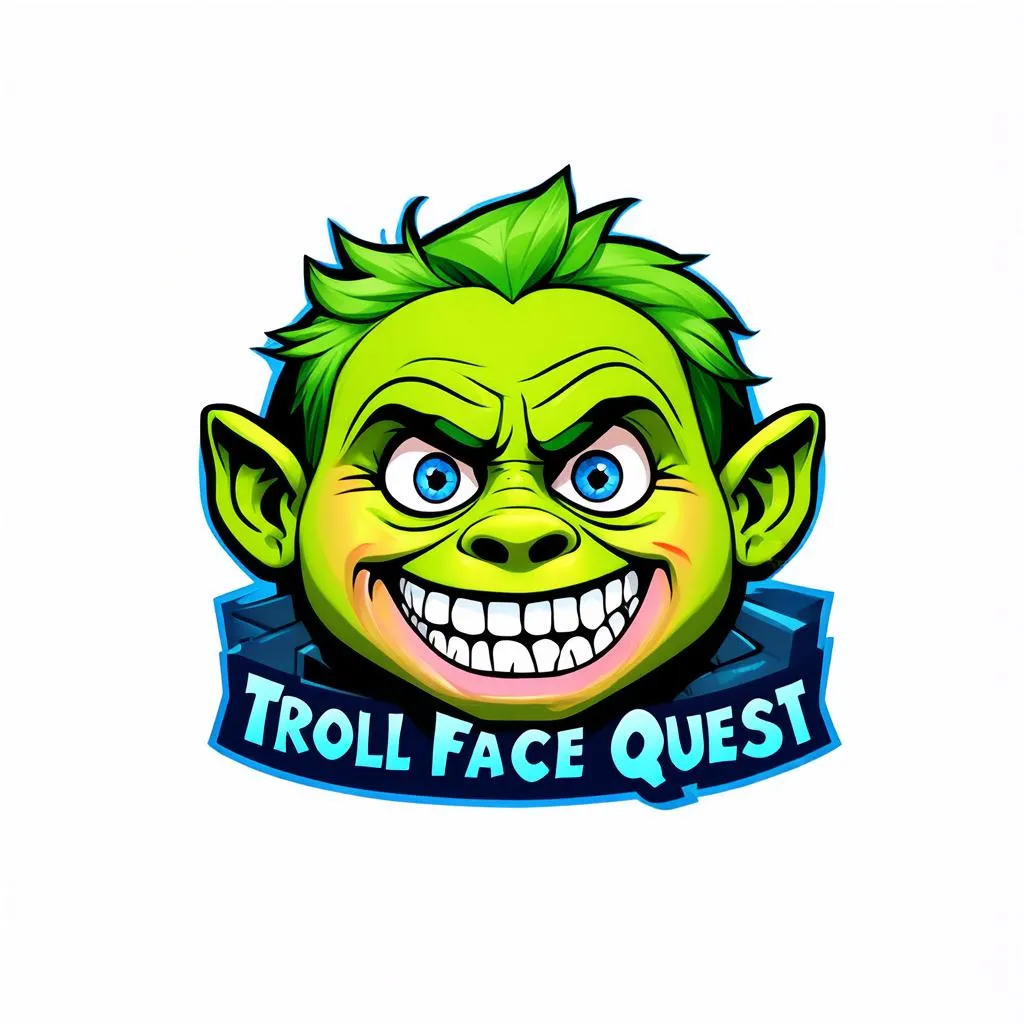 logo troll face quest