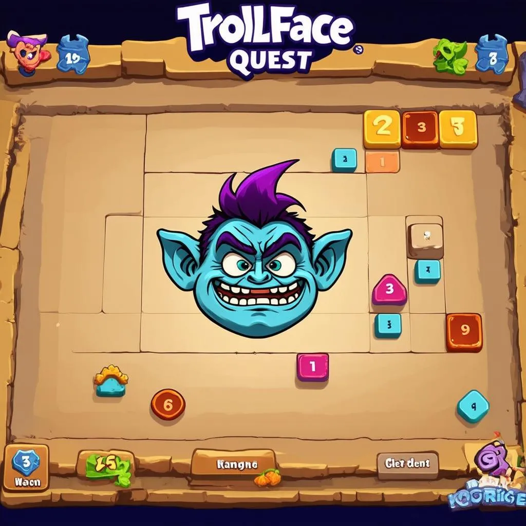 Màn chơi Trollface Quest