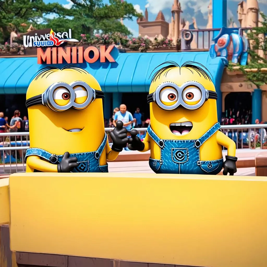 Khu vực Minion tại Universal Studio Osaka