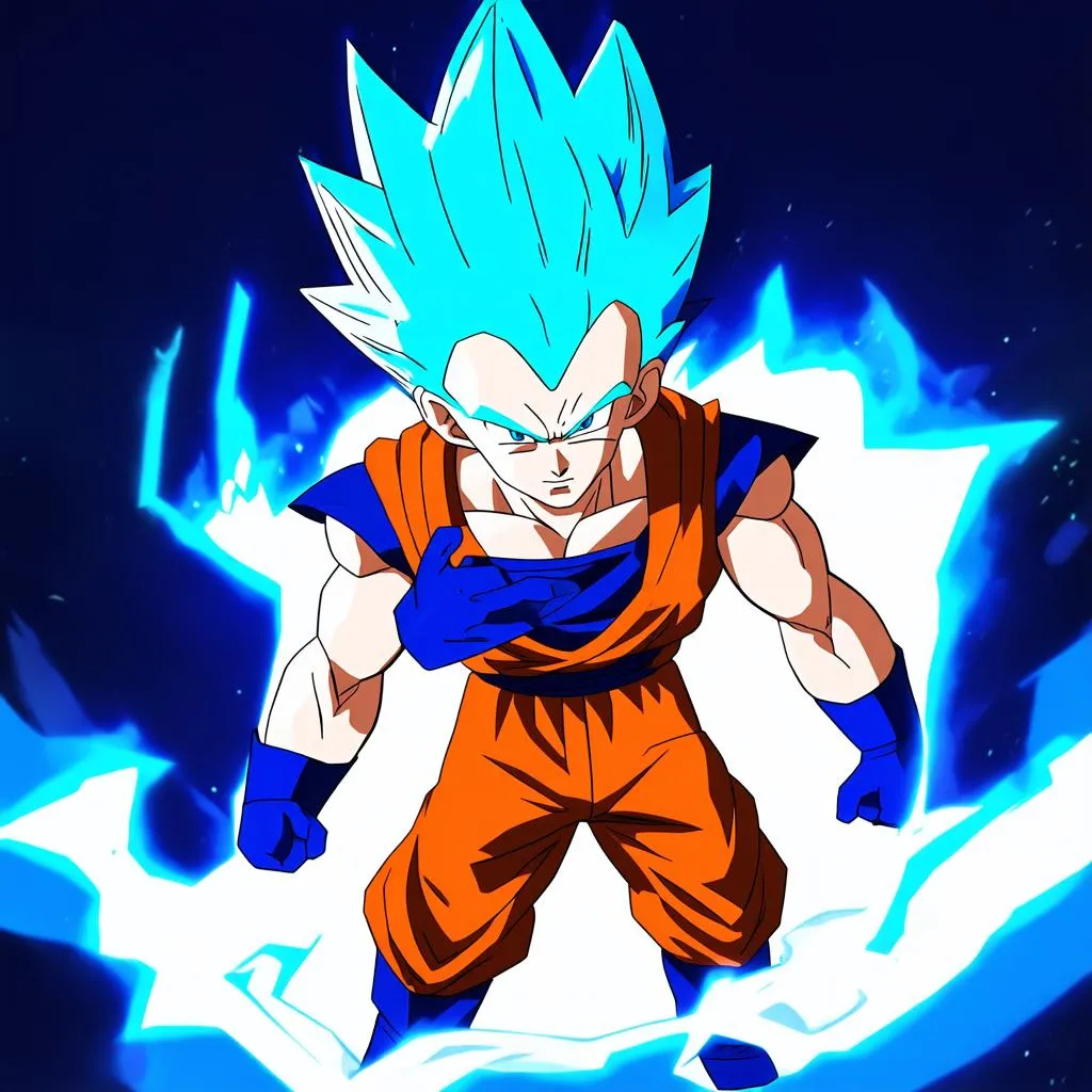 Vegeta Siêu Saiyan Blue