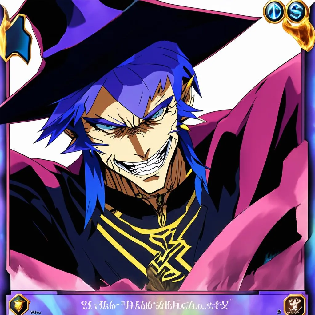 Dark Magician Yugioh Card