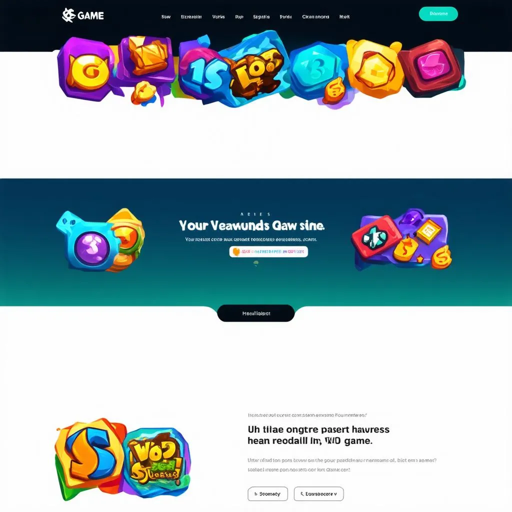 Website giới thiệu game