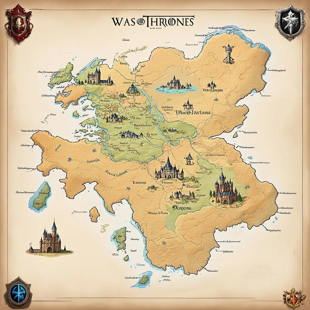 Westeros Map