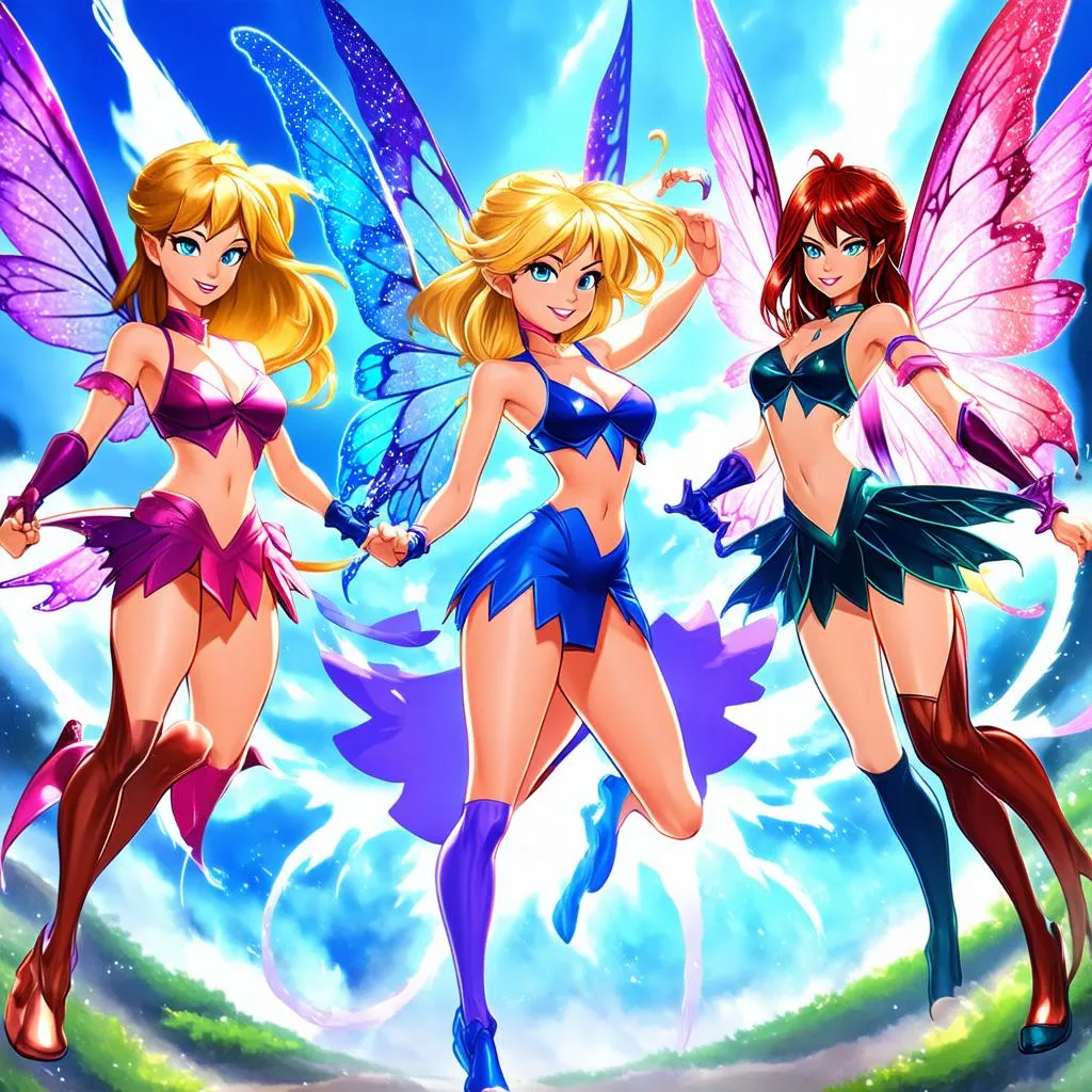 Winx biến hình chiến đấu