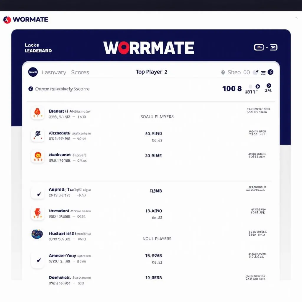 Wormate Ranking