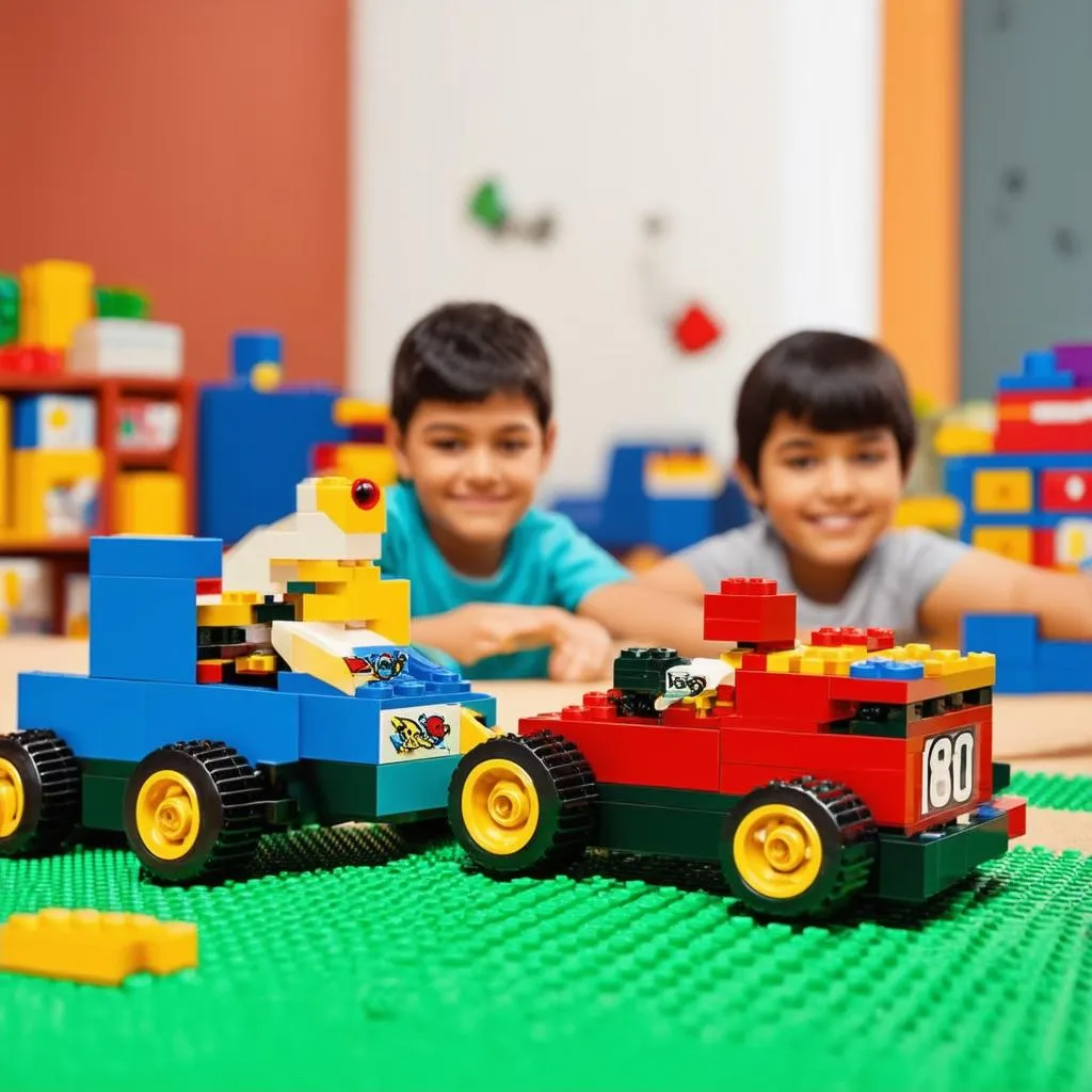 Xây dựng và đua xe Lego