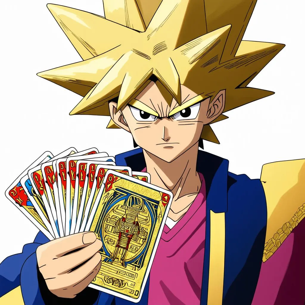 yugi và bộ bài ai cập