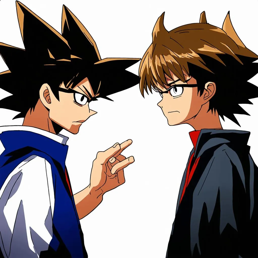 Yugi và Kaiba đối đầu