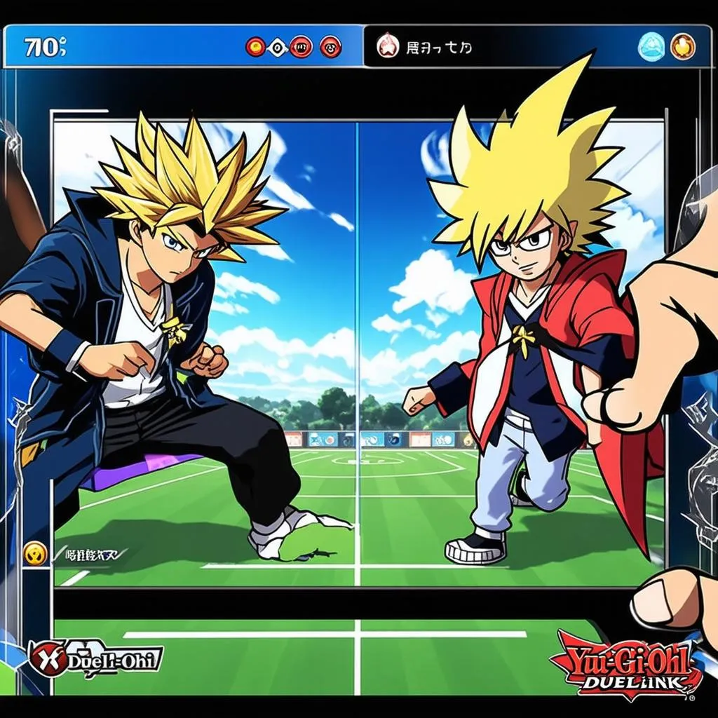 Yu-Gi-Oh! Duel Links gameplay