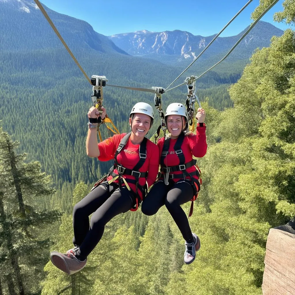 Zipline - Cảm giác bay lượn