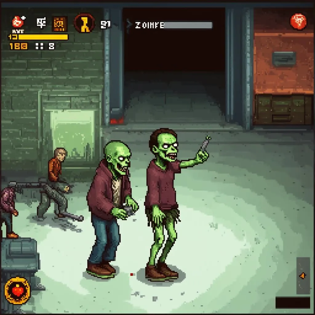 Game Play Zombie