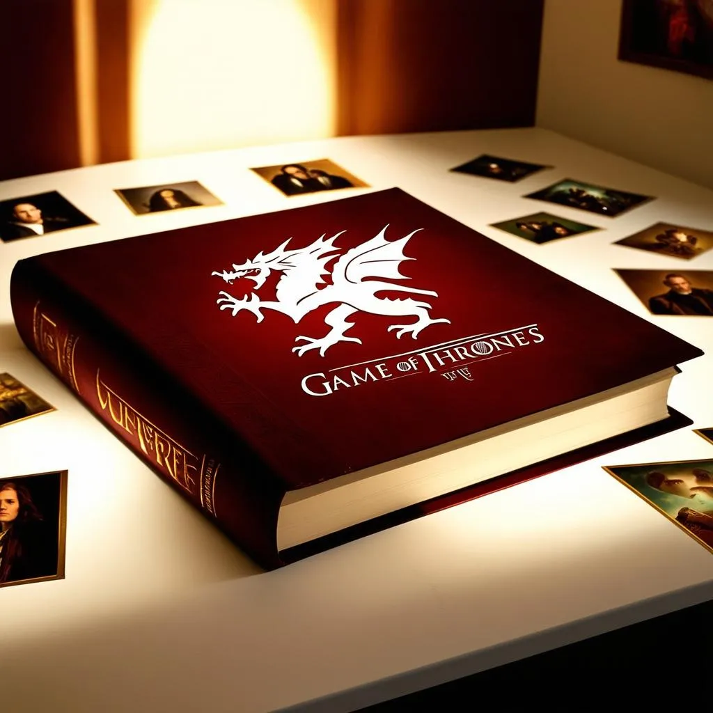 Cuốn Sách Game of Thrones: The World of Ice and Fire