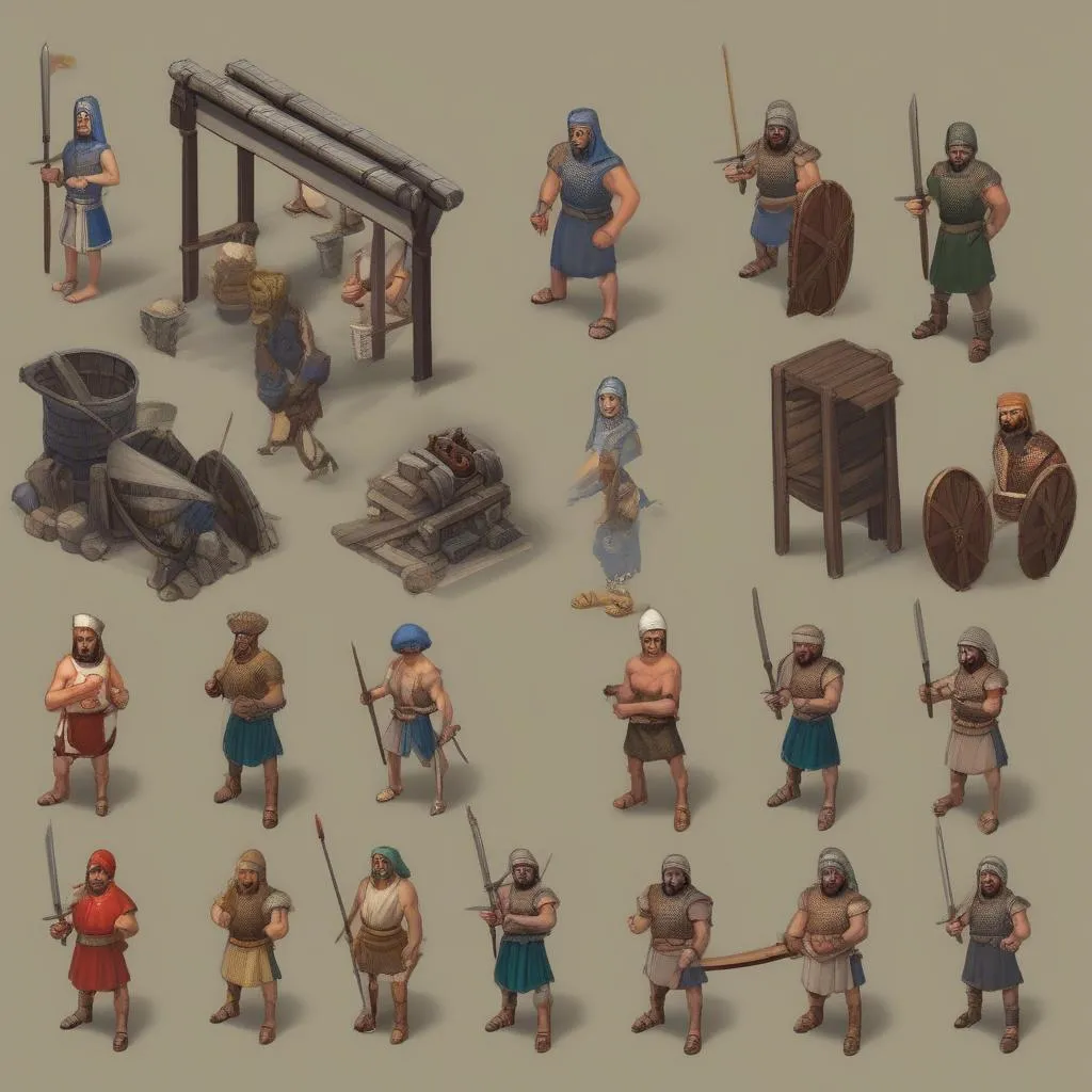 Age of Empires 2 units