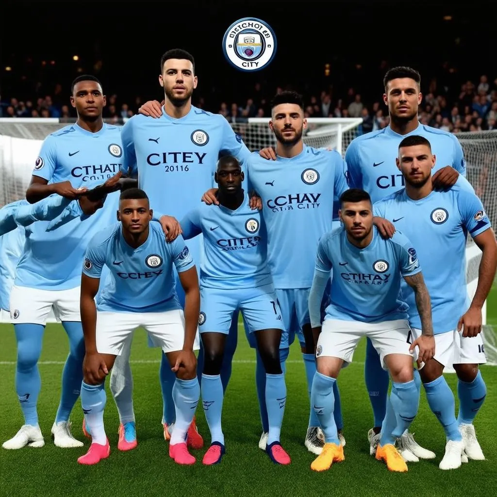 Áo đấu Man City 2016