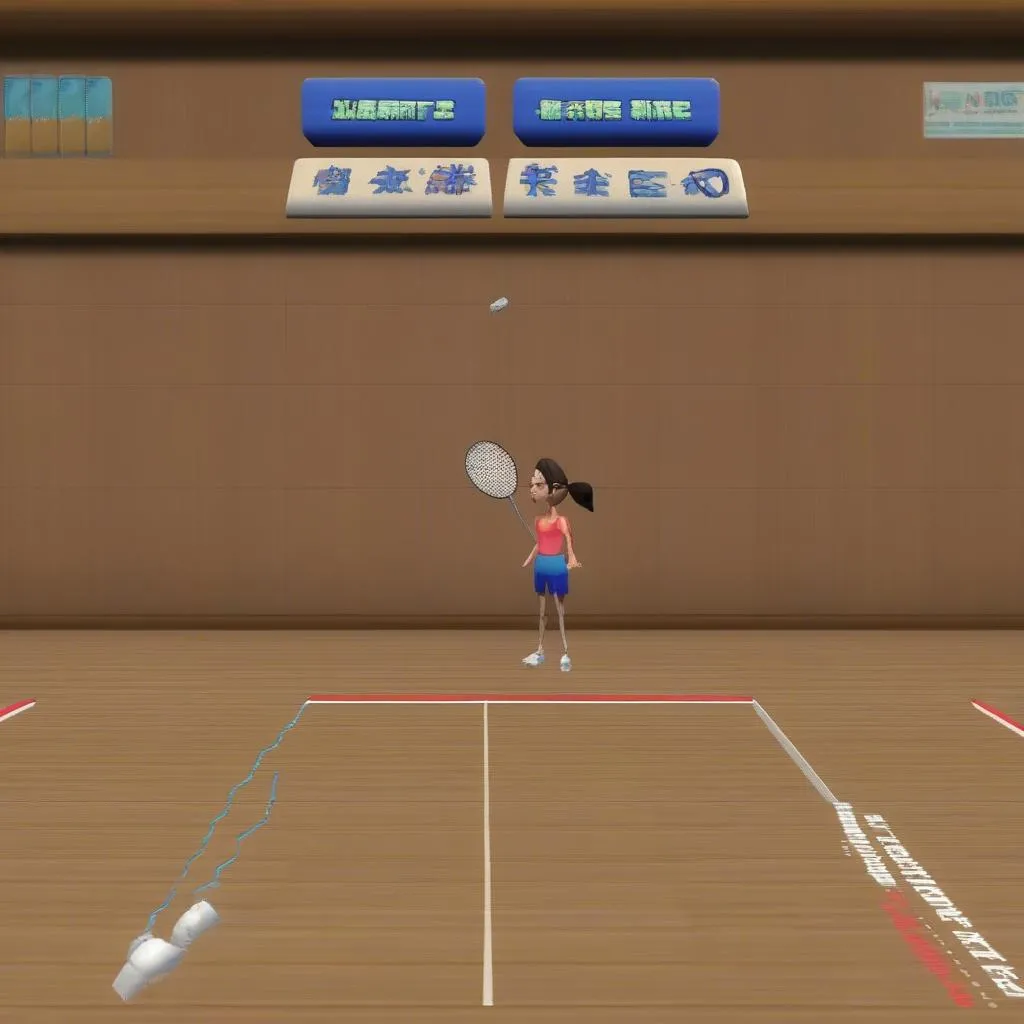 Game đánh cầu lông Badminton Champ 3D