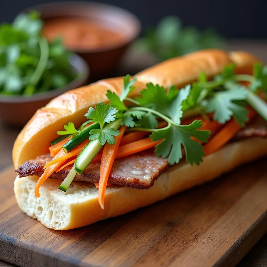 Bánh mì kẹp Việt Nam