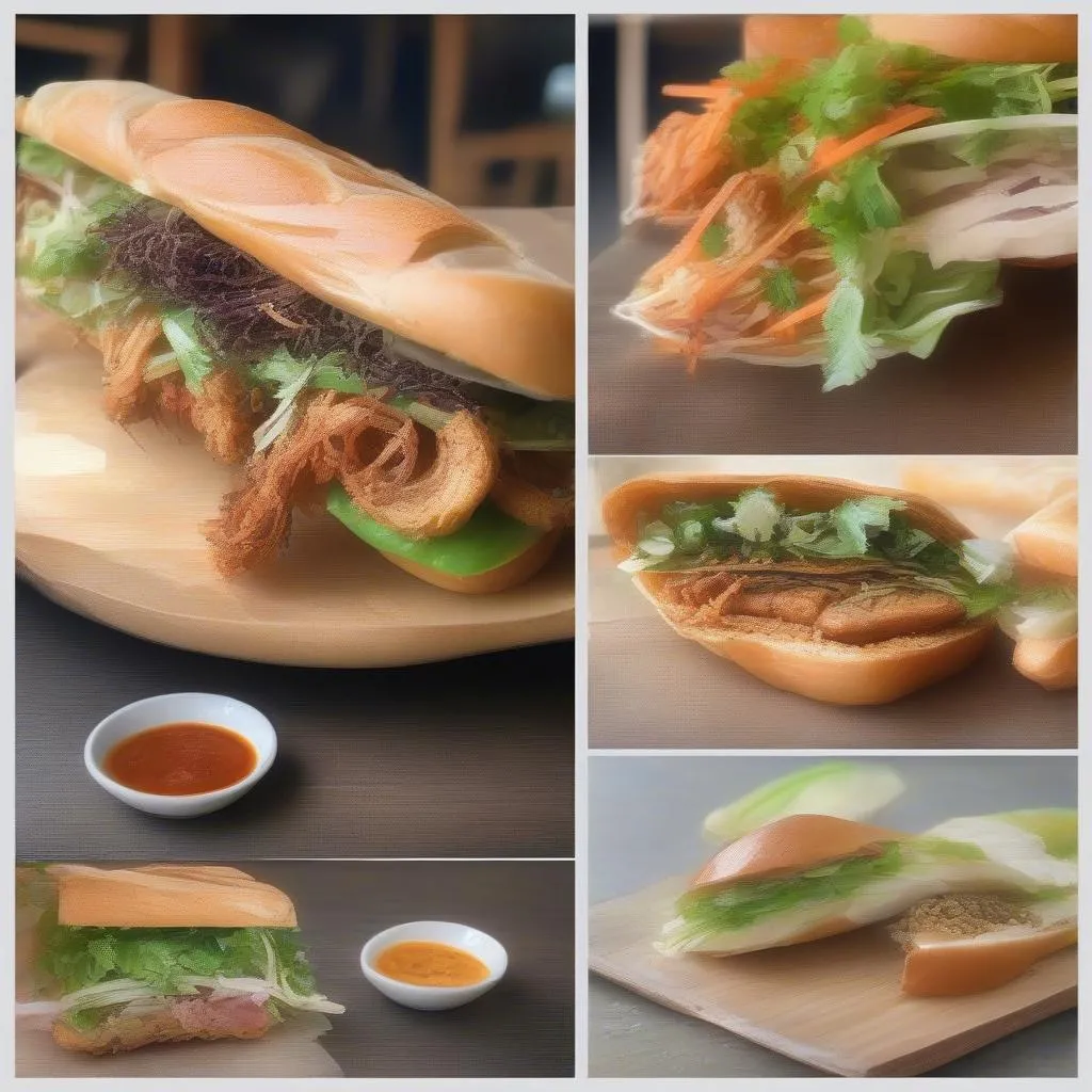 bánh mì tiếng trung