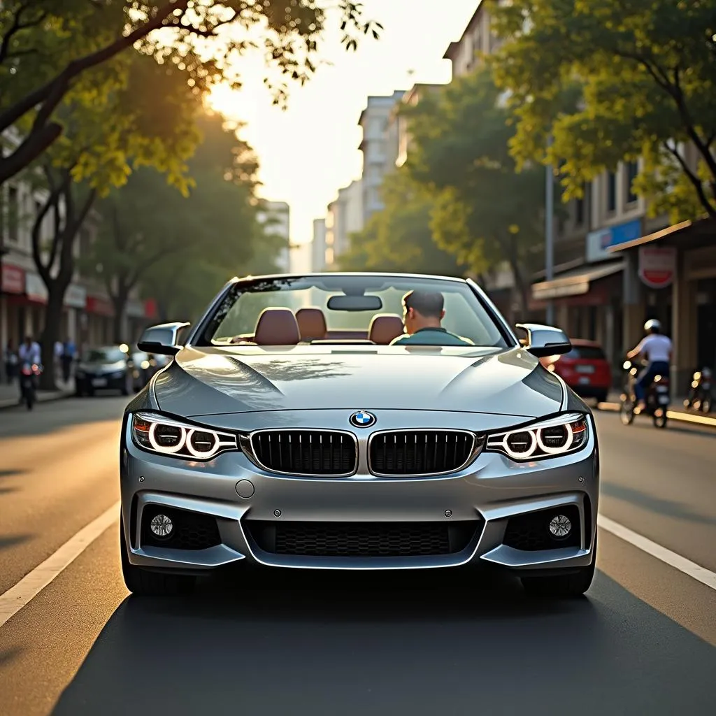 Mui trần BMW: Lãng mạn phố phường Hà Nội