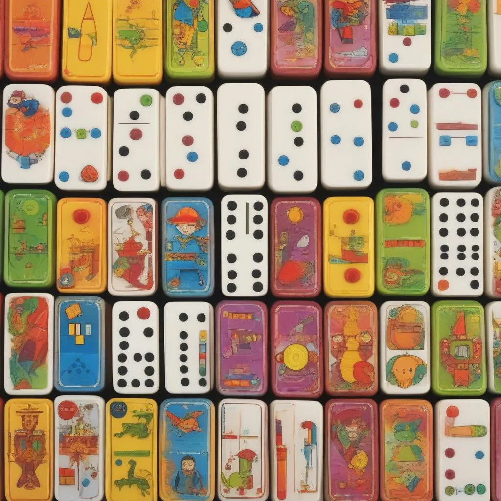 Bộ domino cho trẻ em