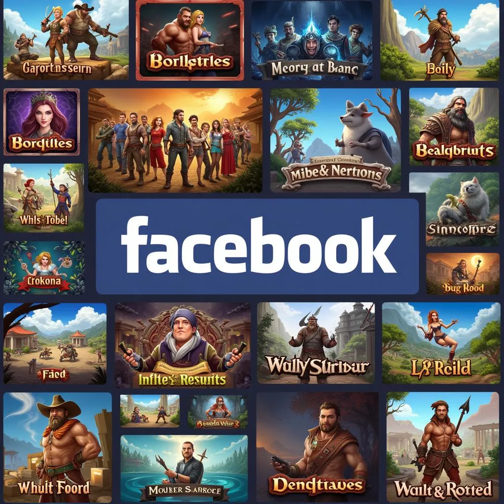 Các thể loại game Facebook