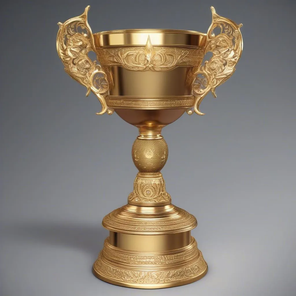 The trophy of &quot;Câu hỏi Olympia&quot;