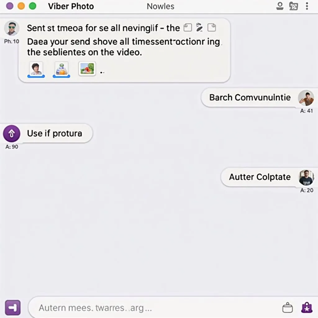 Chia sẻ hình ảnh, video trên Viber máy tính