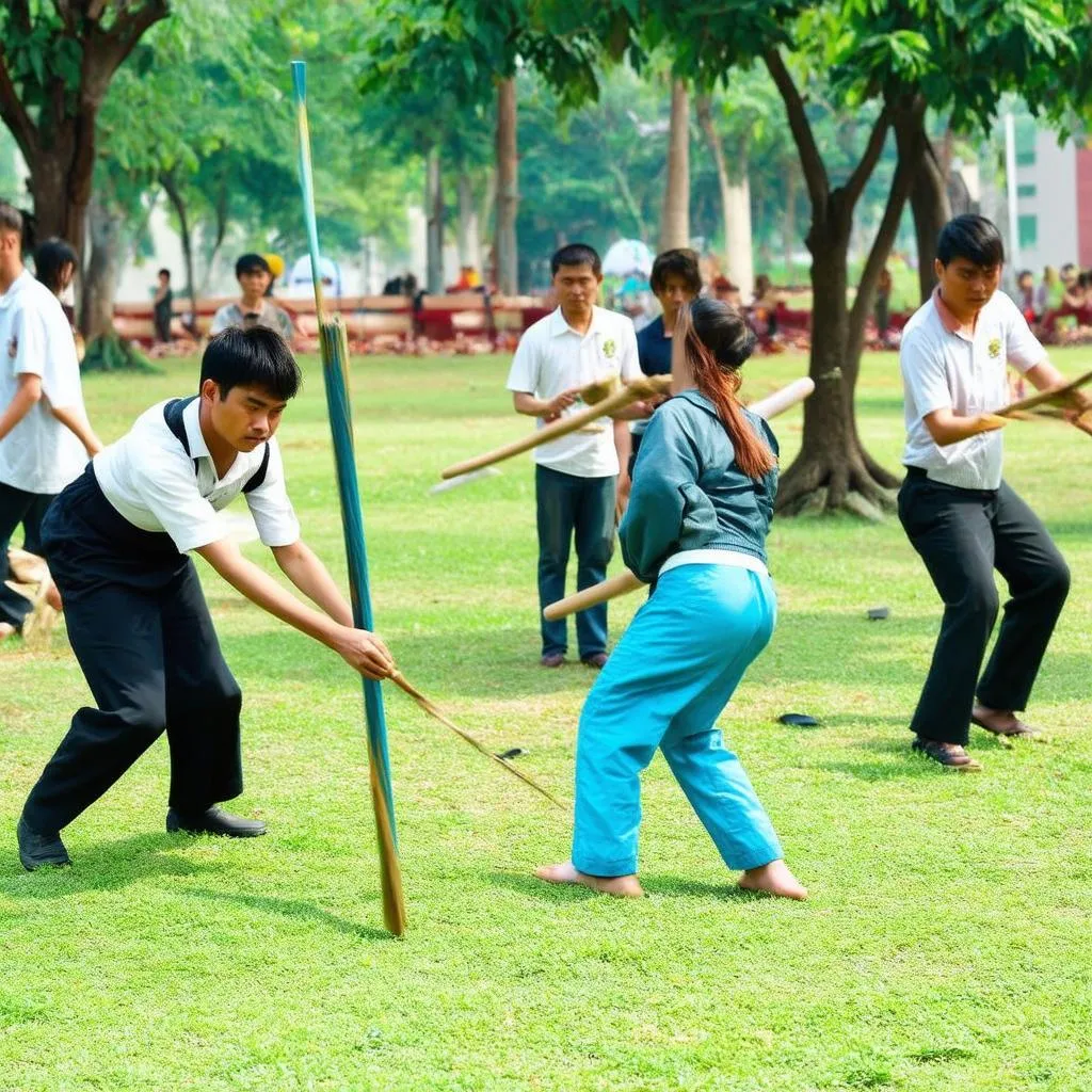 Dụng cụ trò chơi dân gian