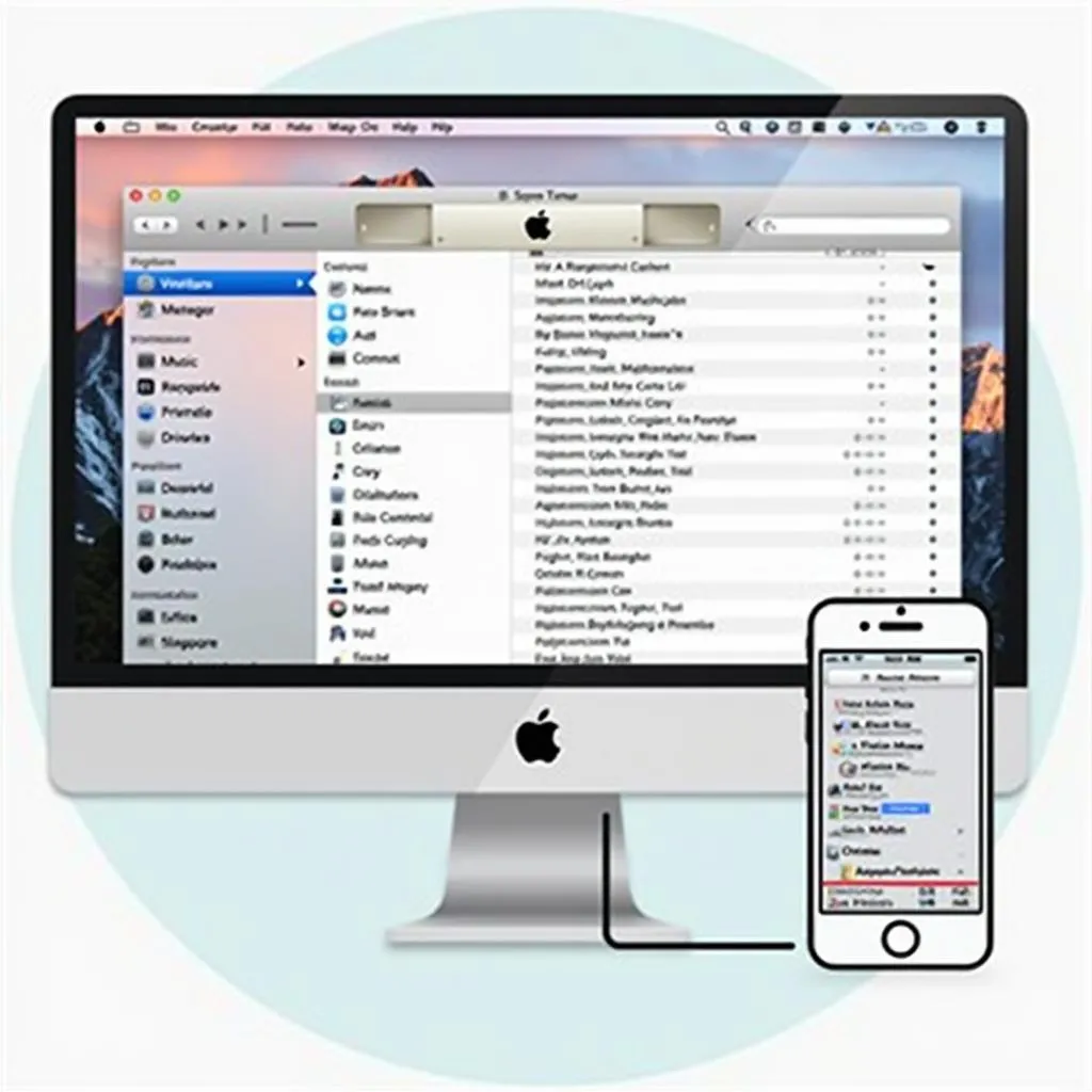 Chuyển nhạc bằng iTunes