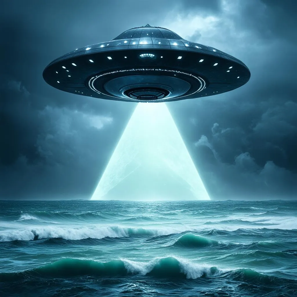 UFO trên bầu trời Bermuda