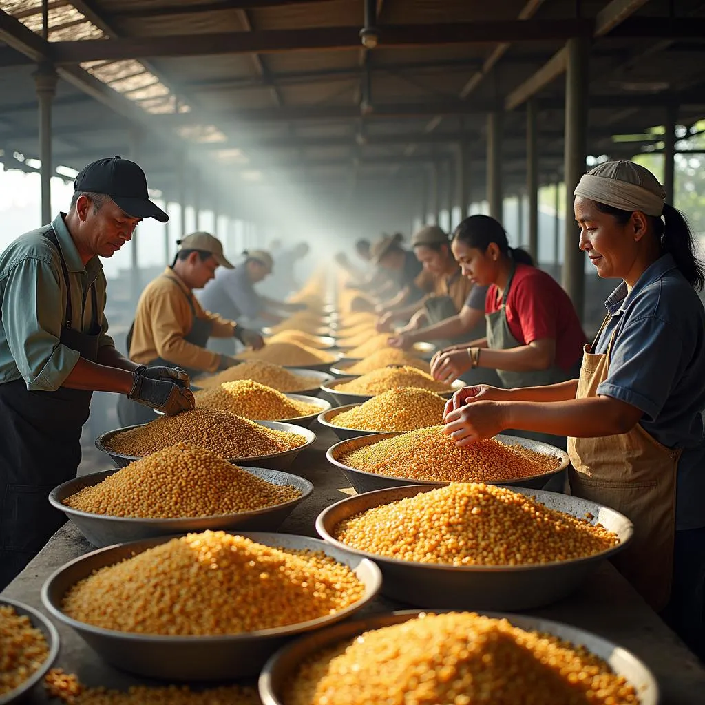 Cơ sở hạt dưa Tứ Hưng: Lựa chọn uy tín cho những ai mê mẩn món ăn vặt “gây nghiện”