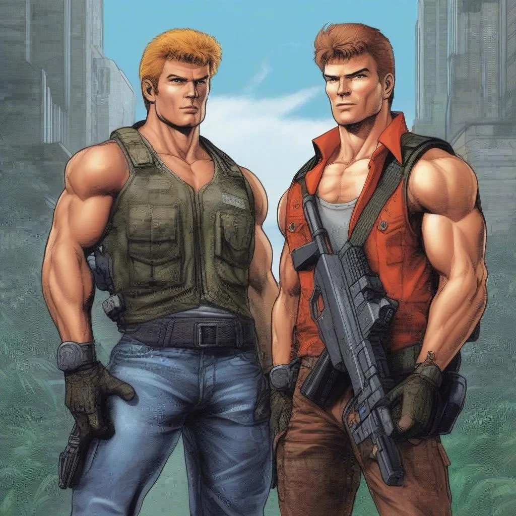 Contra characters