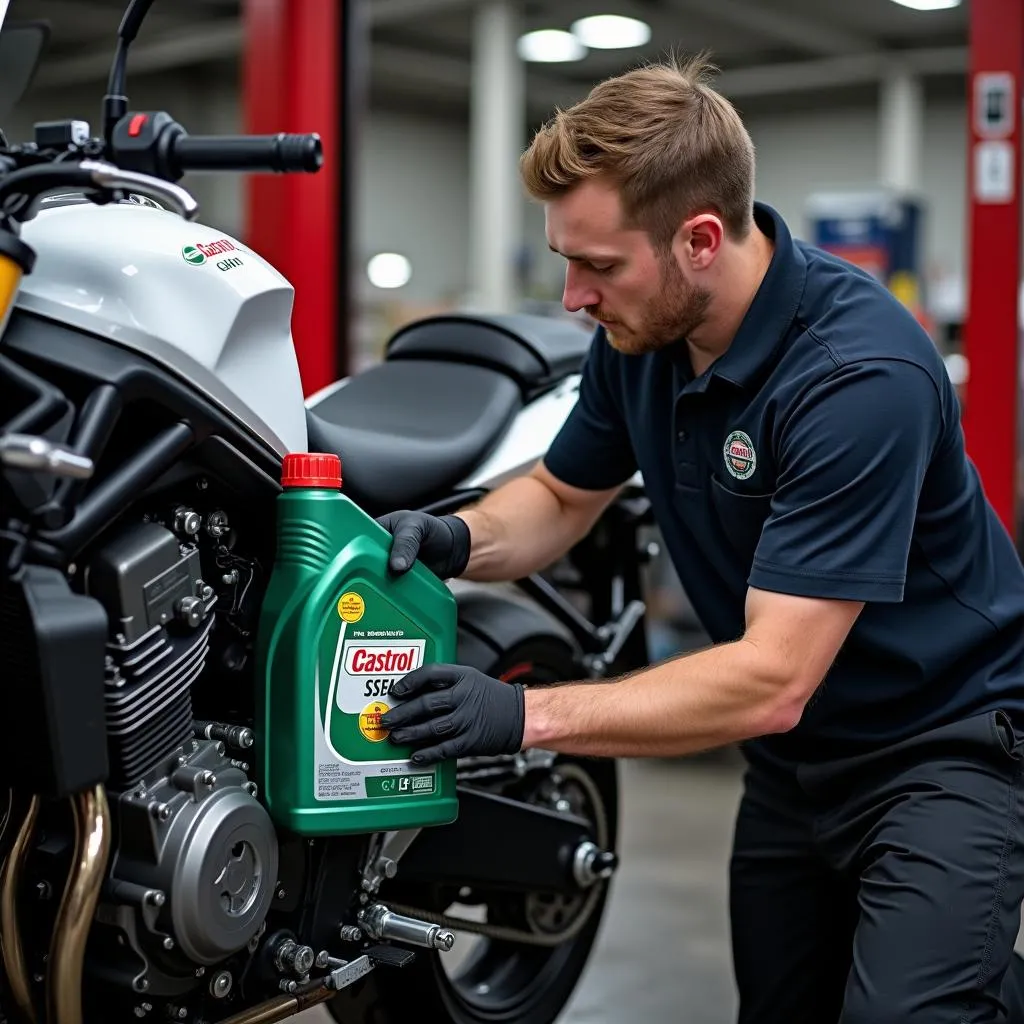 Dầu nhớt Castrol trong ngành cơ giới