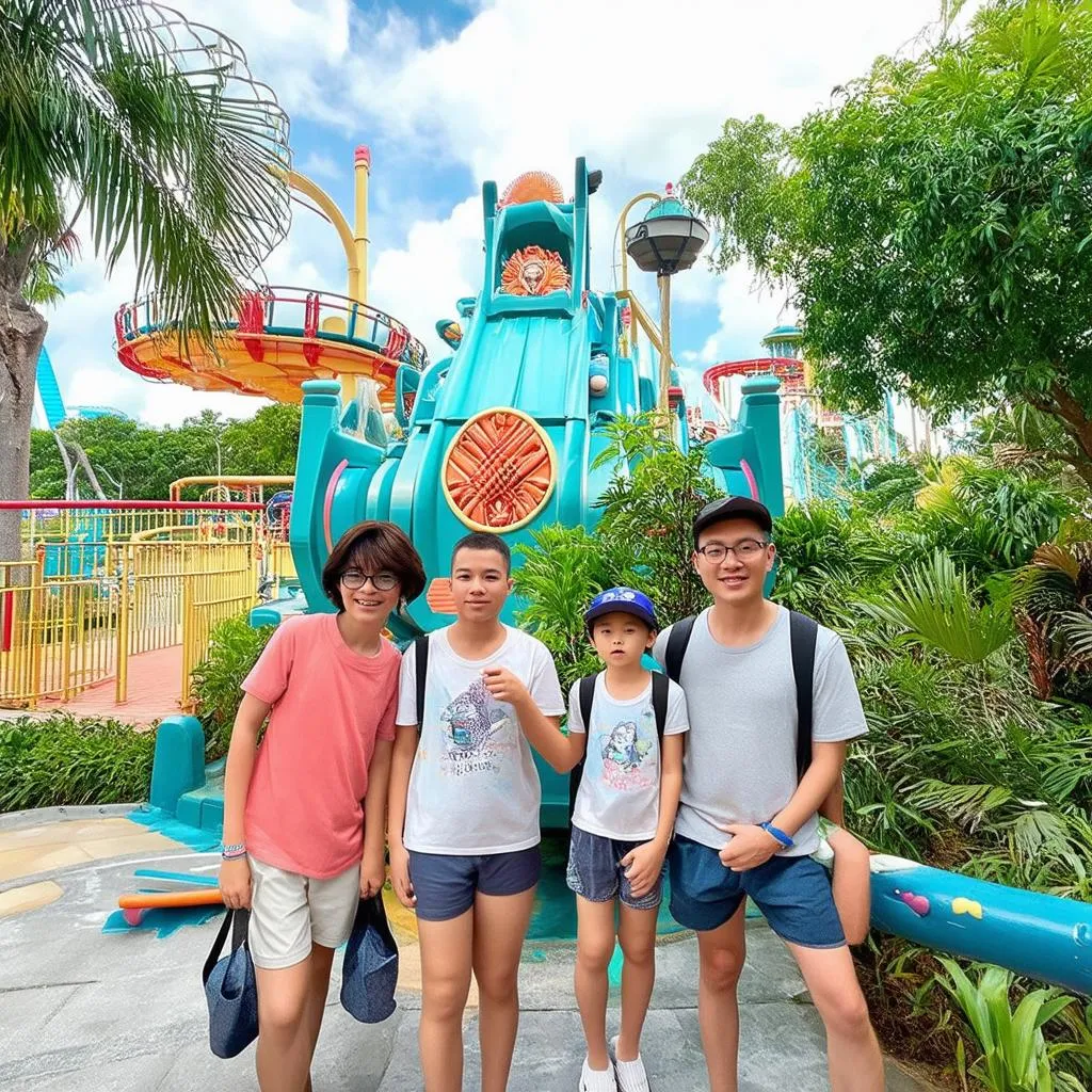 Du lịch gia đình tại Sentosa