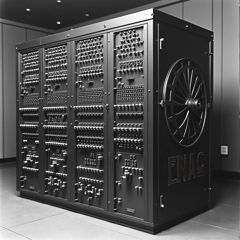 ENIAC, máy tính điện tử đầu tiên, thiết kế năm 1946