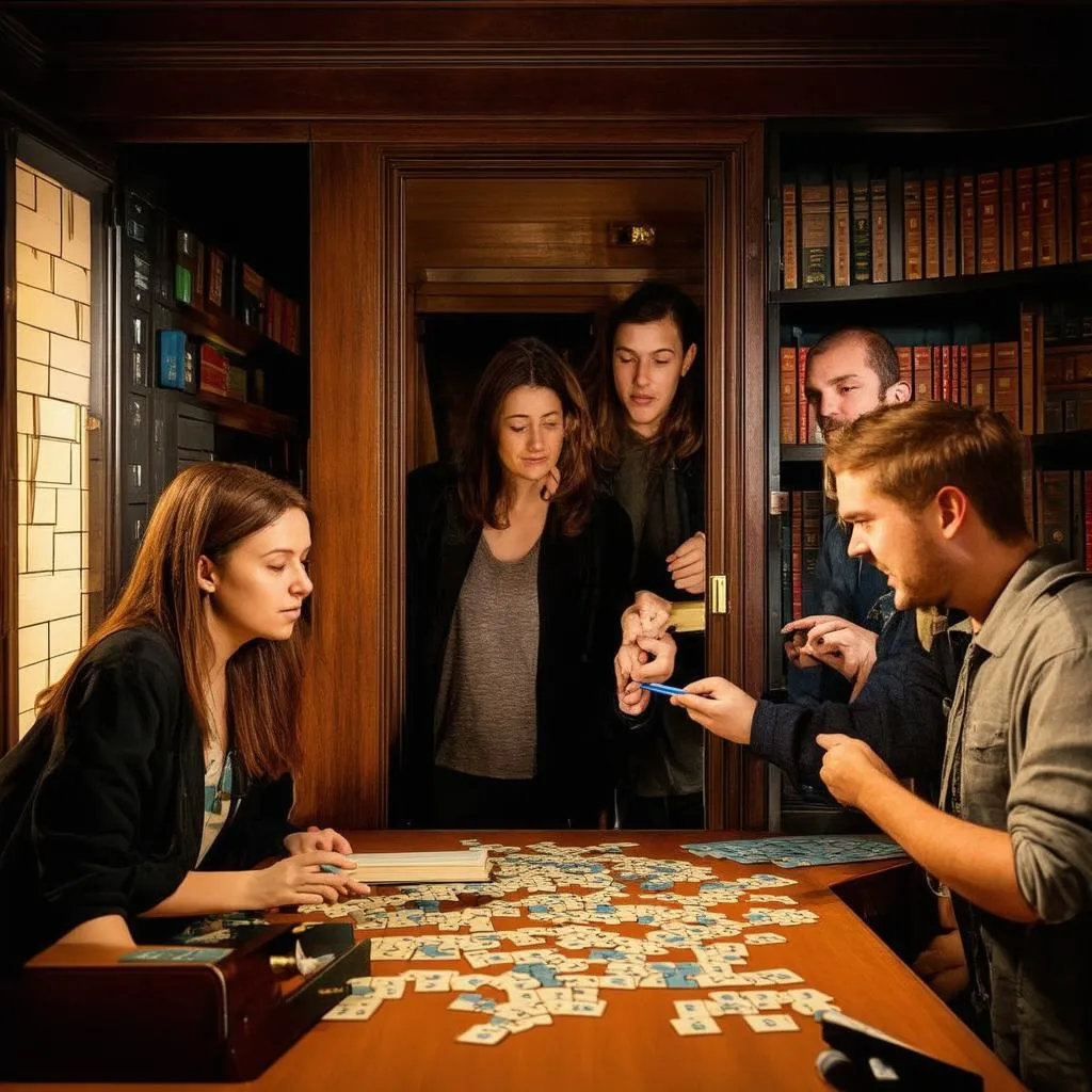 Escape room anh em cùng giải cứu