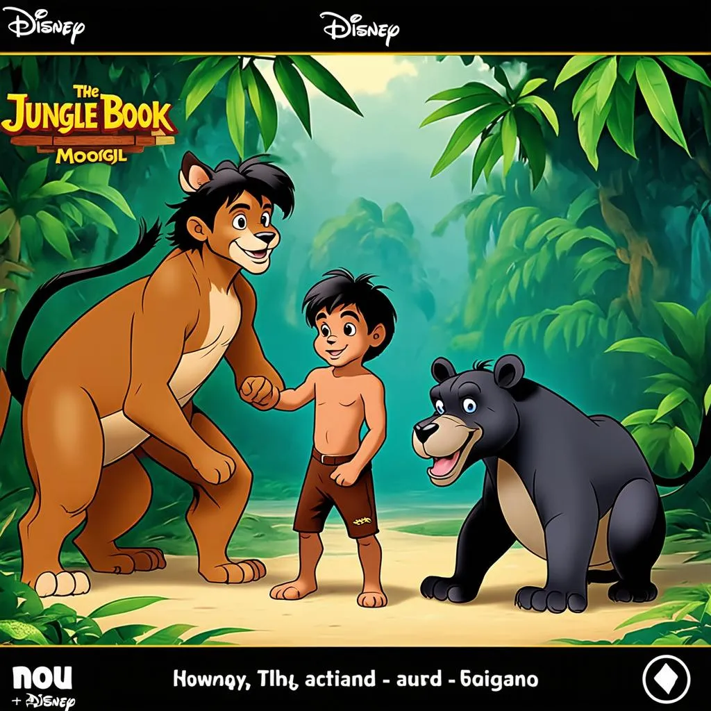 Game Cậu Bé Rừng Xanh Disney