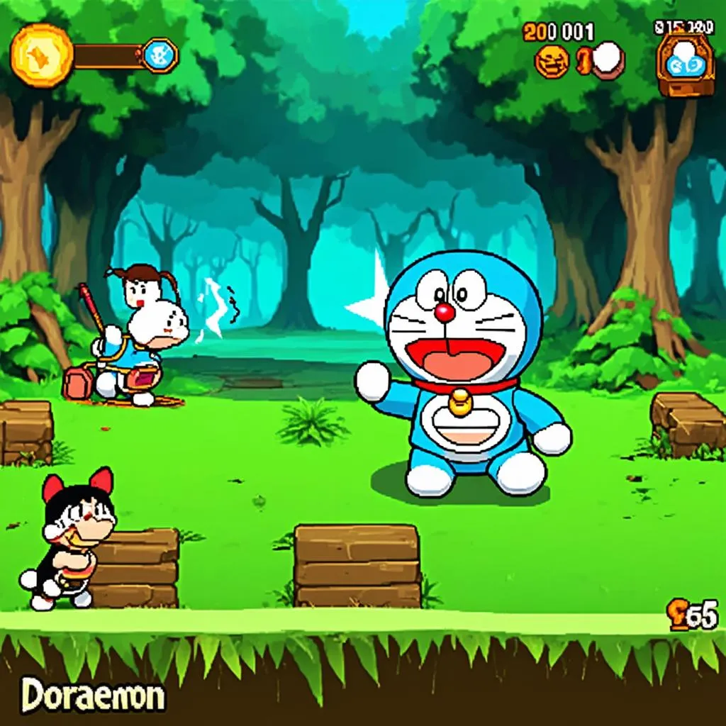 Game Doraemon phiêu lưu