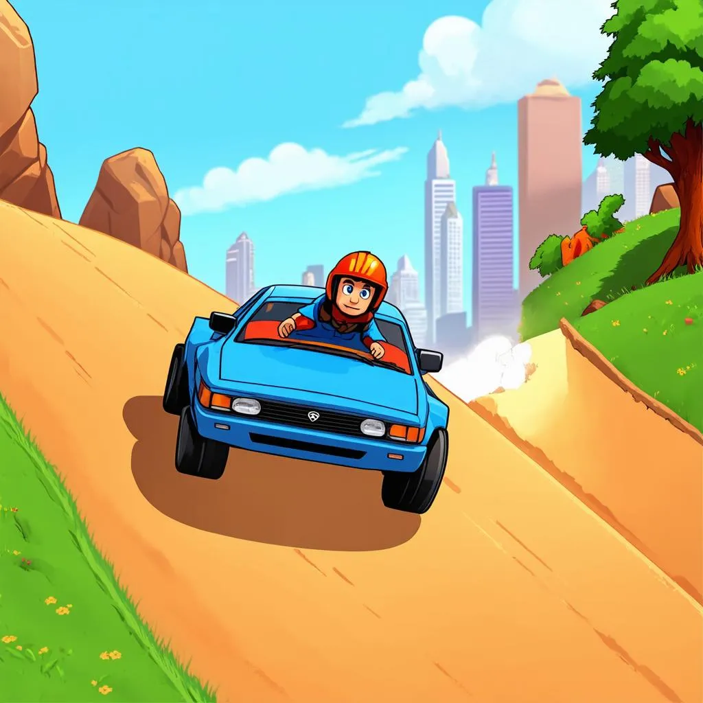 Hill Climb Racing Game