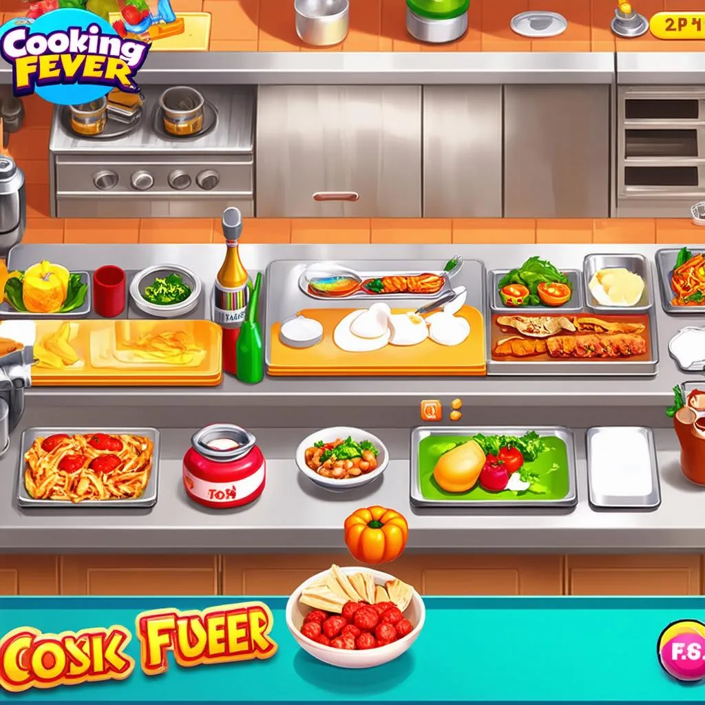 Game mô phỏng nấu ăn Cooking Fever