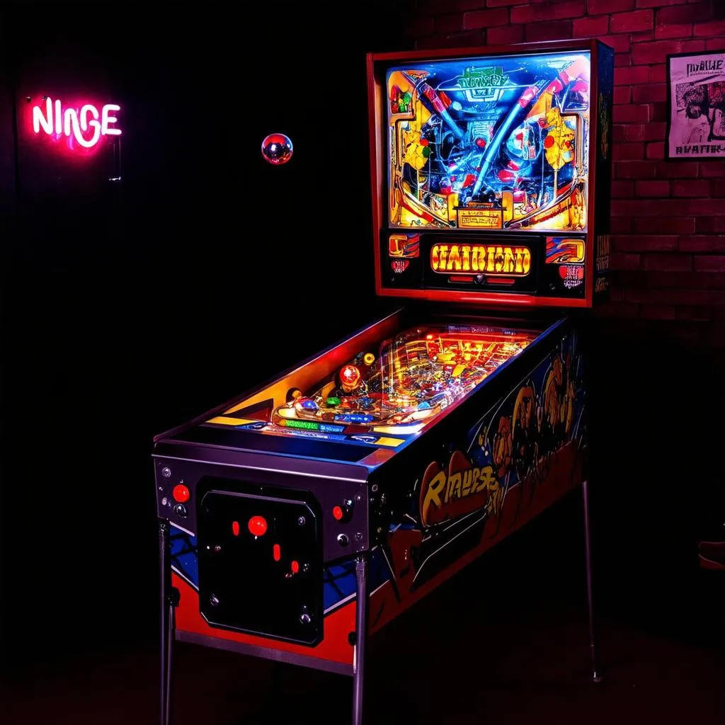 trò chơi pinball cổ điển