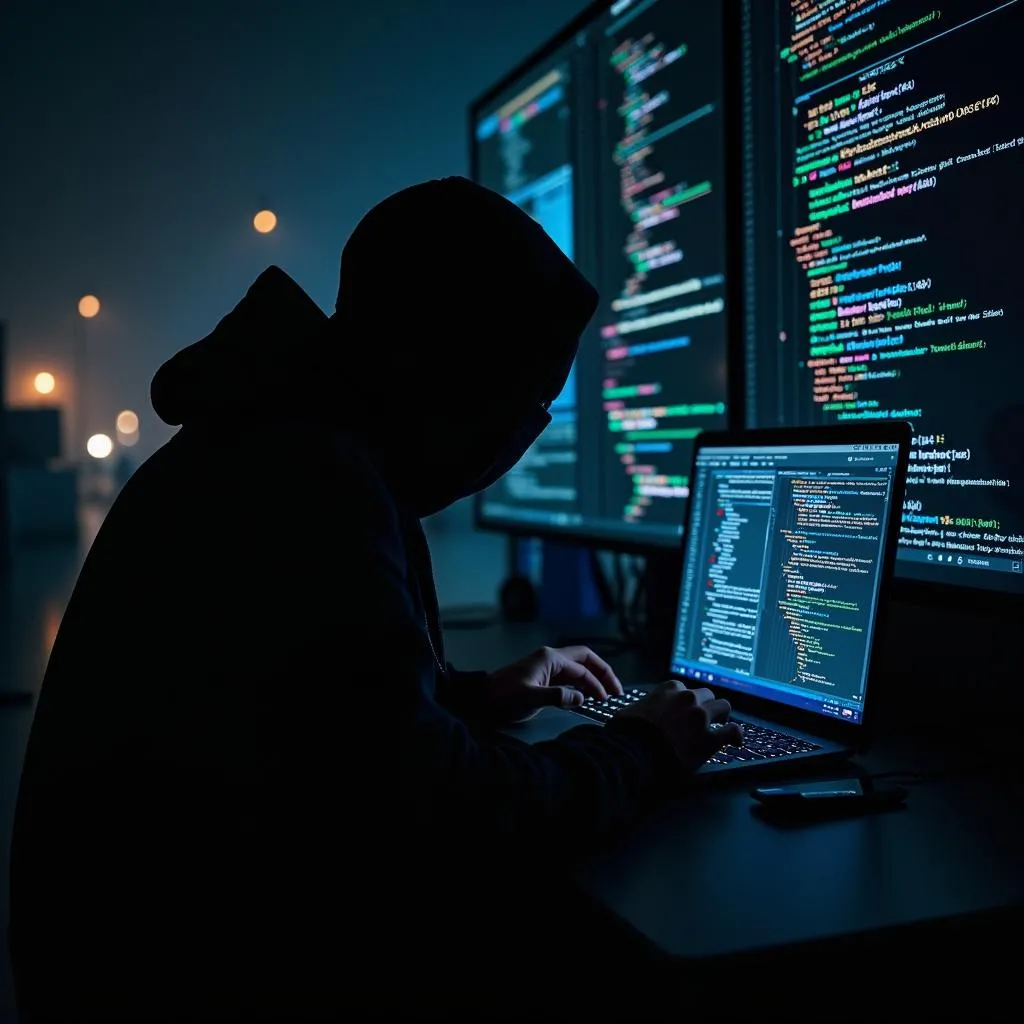 Hacker tấn công máy tính