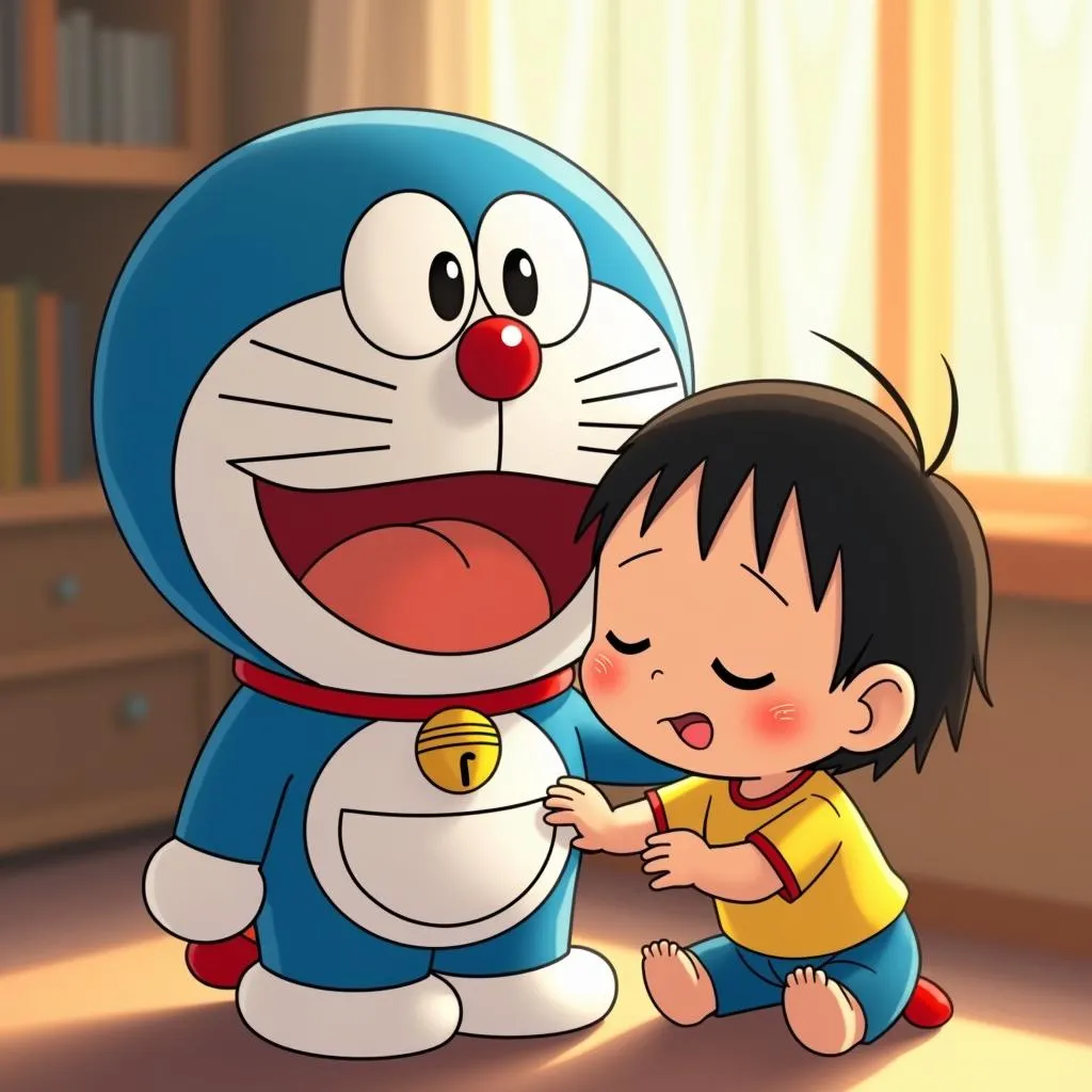 Hình Nền Máy Tính Doraemon Và Nobita: Đồng Hành Cùng Những Chuyến Phiêu Lưu