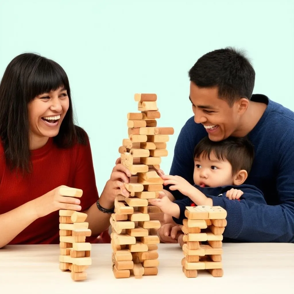 Jenga gia đình