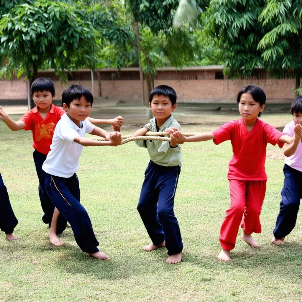 Hình ảnh trò chơi dân gian